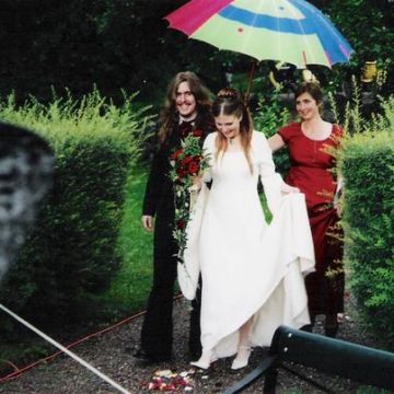 Свадьба, с женой Анной, 2003.