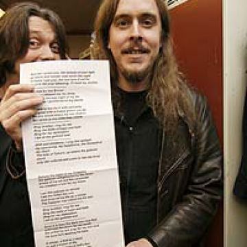 На юбилейном концерте Candlemass, 2007.