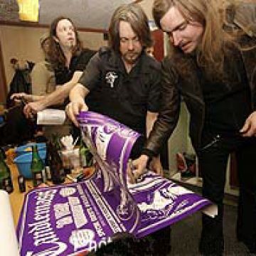 На юбилейном концерте Candlemass, 2007.