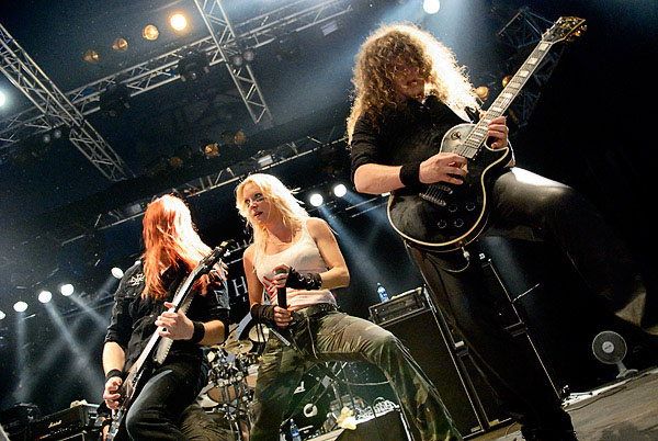 Фестиваль Arvika, с Arch Enemy, 2006.