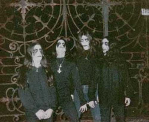 Промо-фото Requiem Aeternam, 1995. Слева Мендес, справа Лопес.
