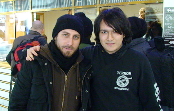Melloboat, с членом нашего фан-клуба Бахадуром Муслимовым, 2008.